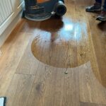 oiled floor mainteance